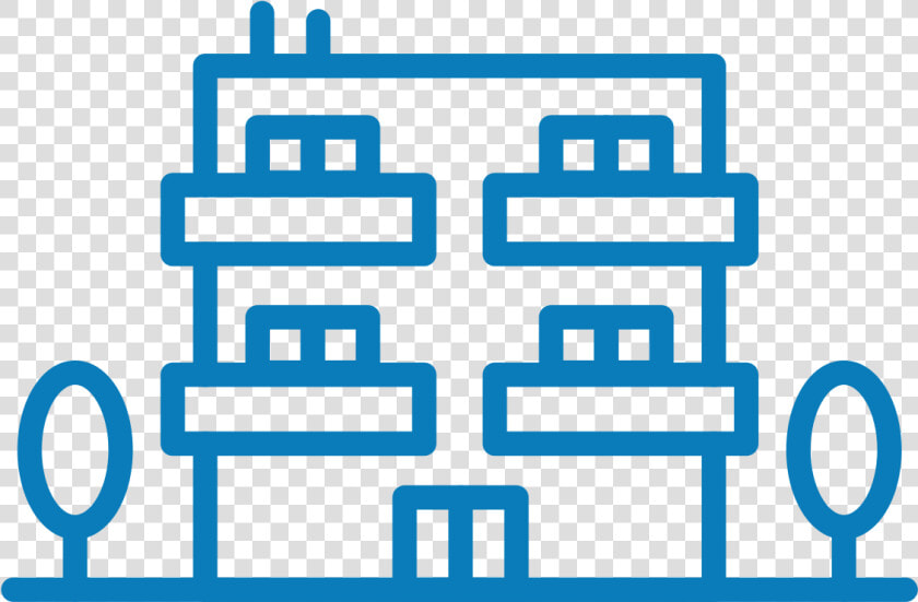 Line Diagram Of Buildings Two Storeys Or Higher  HD Png DownloadTransparent PNG