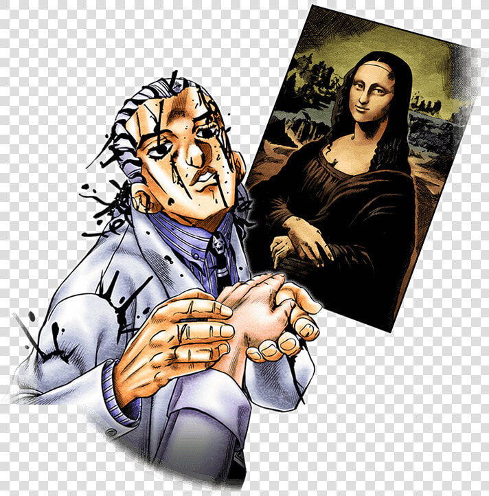 Mona Lisa Png   Kira Yoshikage Mona Lisa  Transparent PngTransparent PNG
