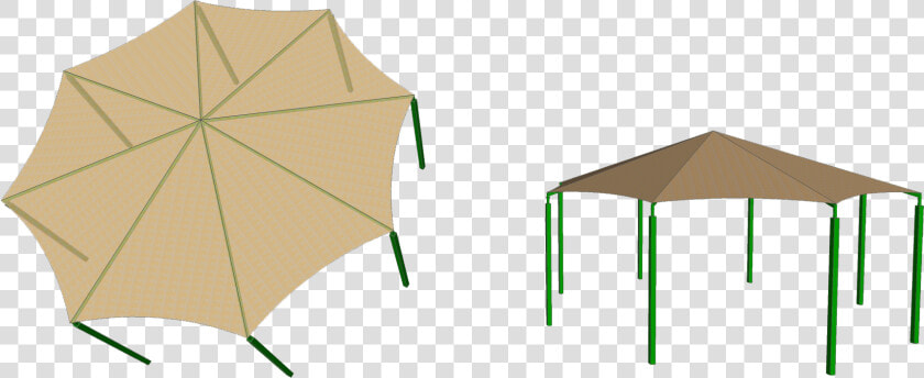This Octagon Shape Shade Structure Is Excellent For   Umbrella  HD Png DownloadTransparent PNG