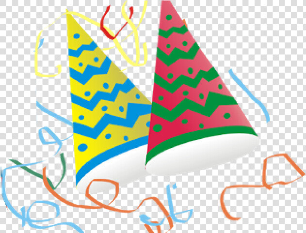 Celebration Background Cliparts   Party Hats And Balloons  HD Png DownloadTransparent PNG