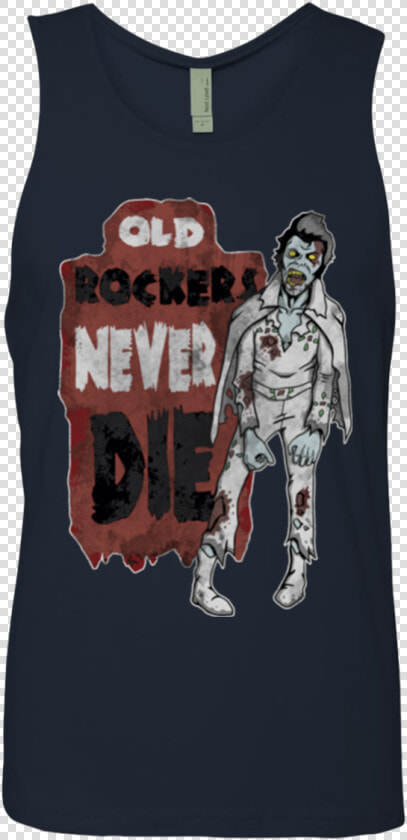Old Rockers Never Die Men S Premium Tank Top   T shirt  HD Png DownloadTransparent PNG