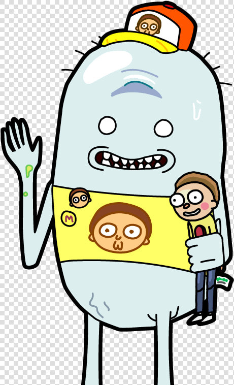 Rick And Morty Jelly Bean Png Clipart   Png Download   Bean From Rick And Morty  Transparent PngTransparent PNG