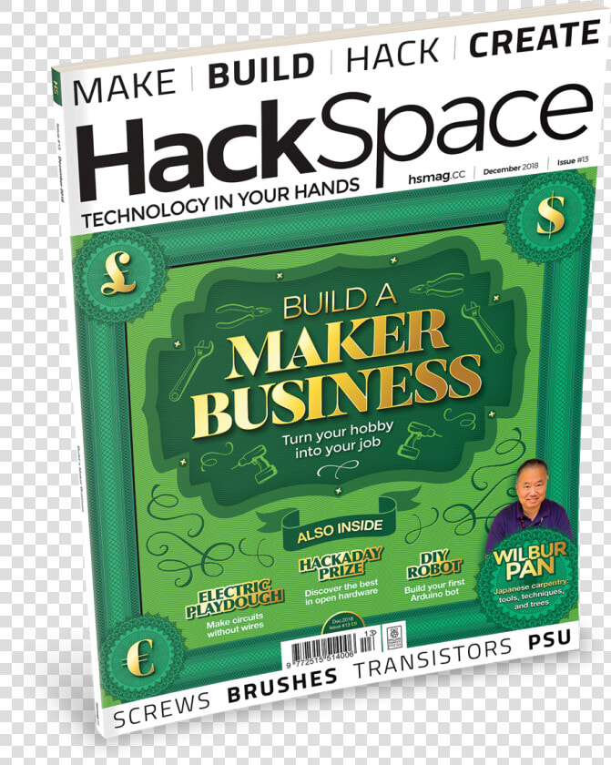Hackspace Issue 13 Is Coming To A Shelf Near You   Paper Product  HD Png DownloadTransparent PNG
