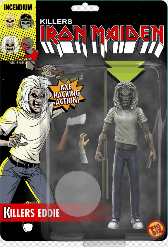 Eddie Iron Maiden Action Figure  HD Png DownloadTransparent PNG