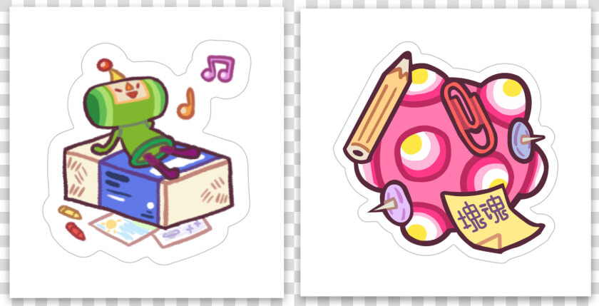 Katamari Stickers  HD Png DownloadTransparent PNG