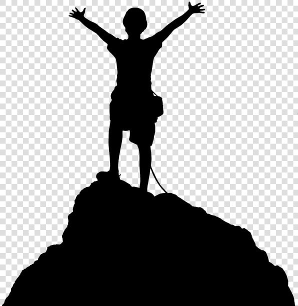 Rock Climbing Clip Art Vector Graphics Illustration   Hiking Mountain Clip Art  HD Png DownloadTransparent PNG