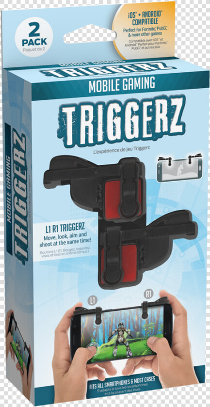 Triggerz Mobile Gaming Trigger Buttons  HD Png DownloadTransparent PNG