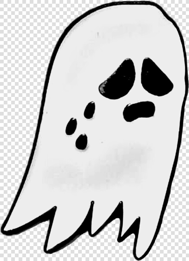  ghost  sad  cute  blackandwhite  boo  ooh  tears  crying   Boo Ghost Crying  HD Png DownloadTransparent PNG