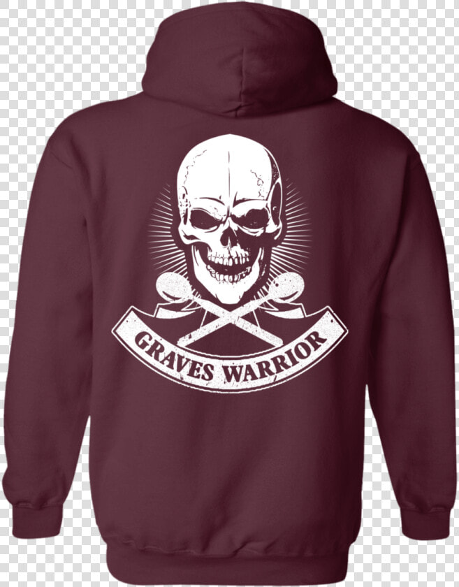 Graves Warrior Skull Pullover Hoodie   Hoodie  HD Png DownloadTransparent PNG