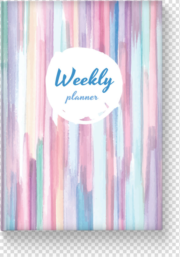 Printable Weekly Planner Hardcover   Label  HD Png DownloadTransparent PNG