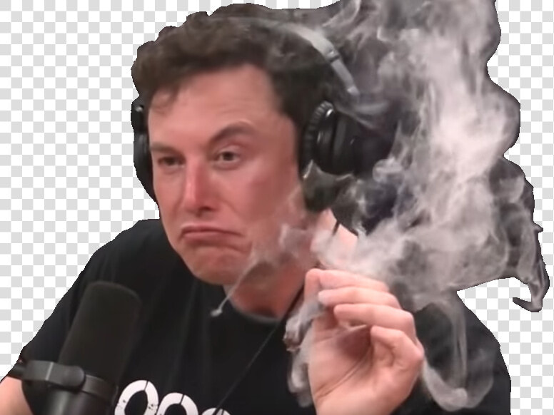 Sticker Other Elon Musk Fume Smoke Joint Weed Marijuana   White Guy Devil  39 s Advocate  HD Png DownloadTransparent PNG