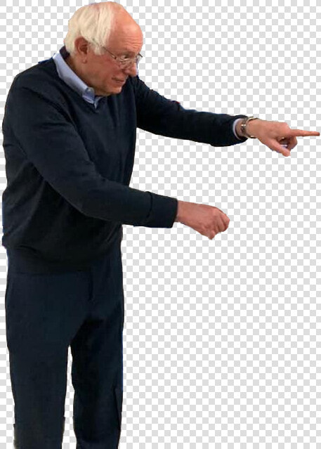 Standing Gesture Suit Arm   Pointing Meme  HD Png DownloadTransparent PNG