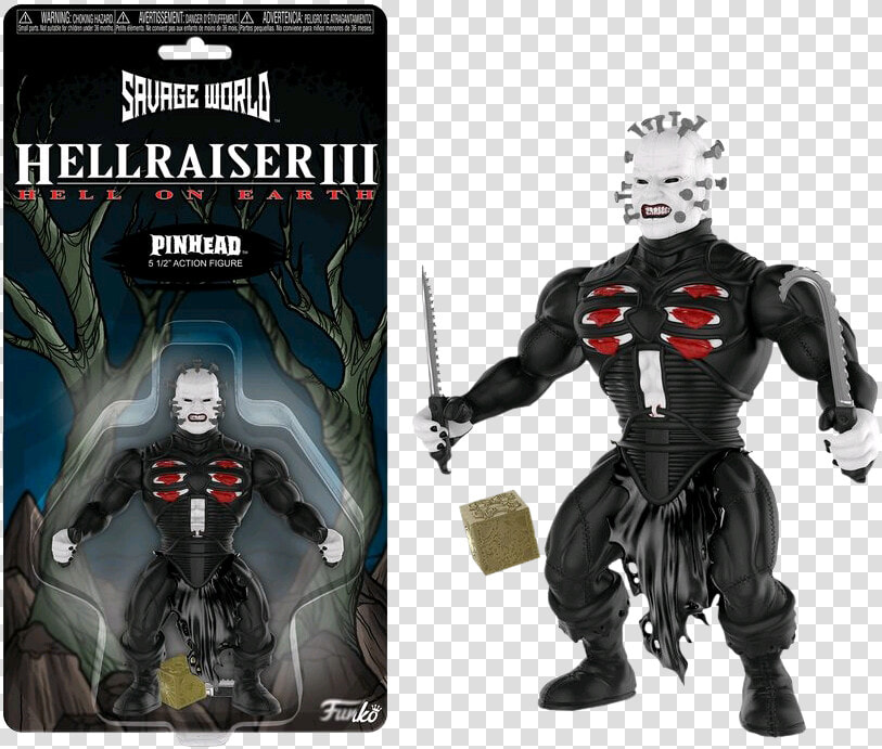 Funko Savage World Pinhead  HD Png DownloadTransparent PNG