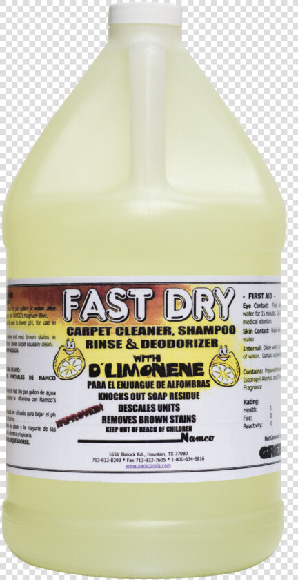 Fast Dry W  D Limonene   Bottle  HD Png DownloadTransparent PNG