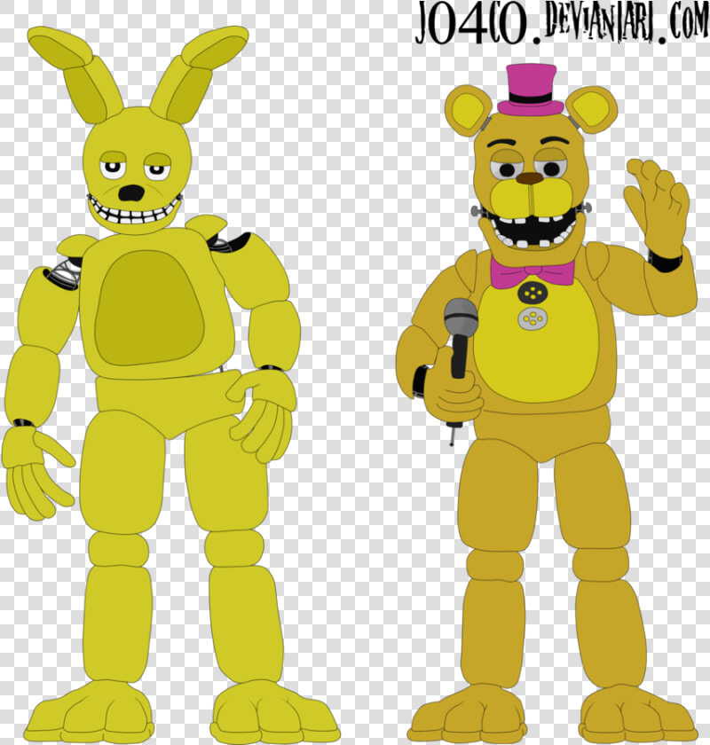 Springbonnie And Fredbear Fredbears  HD Png DownloadTransparent PNG