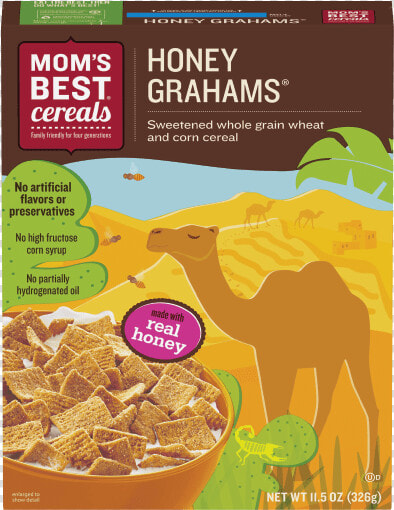 Mom  39 s Best Cereal Honey Grahams  HD Png DownloadTransparent PNG