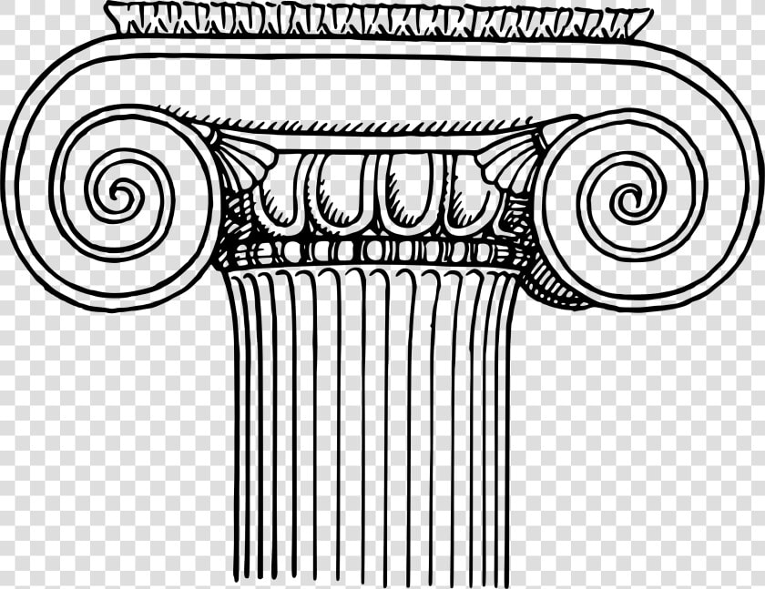 Png Transparent Download Order Drawing Computer Icons   Ionic Column Clip Art  Png DownloadTransparent PNG