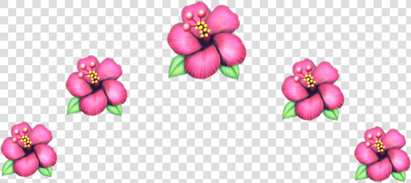  flower  crown  crownflower  emojiflower  emoji  flowerpink   Flower Crown Headband Emoji  HD Png DownloadTransparent PNG
