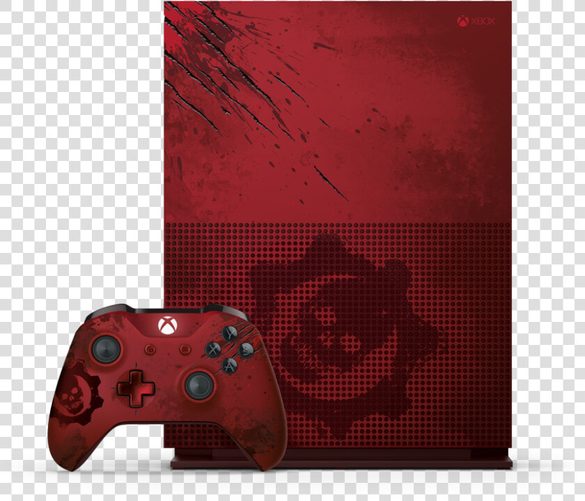 Xbox One S “gears Of War 4” Limited Edition 2tb Bundle   Xbox One S Special Edition  HD Png DownloadTransparent PNG