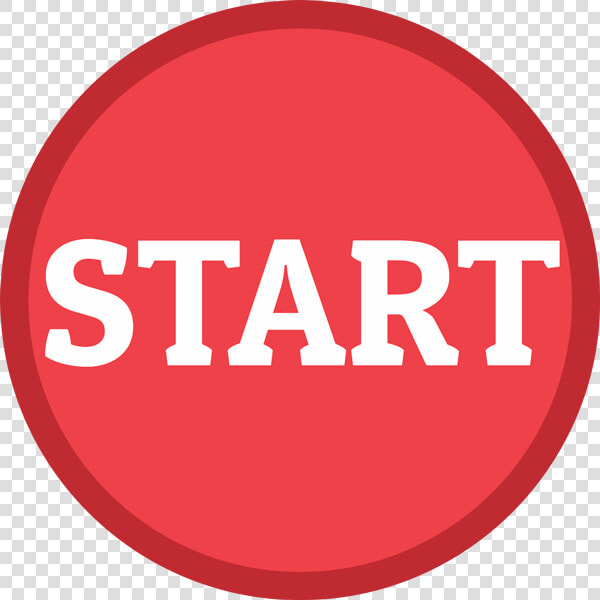 Transparent Windows 7 Start Button Icon Png   Start Red Button Png  Png DownloadTransparent PNG