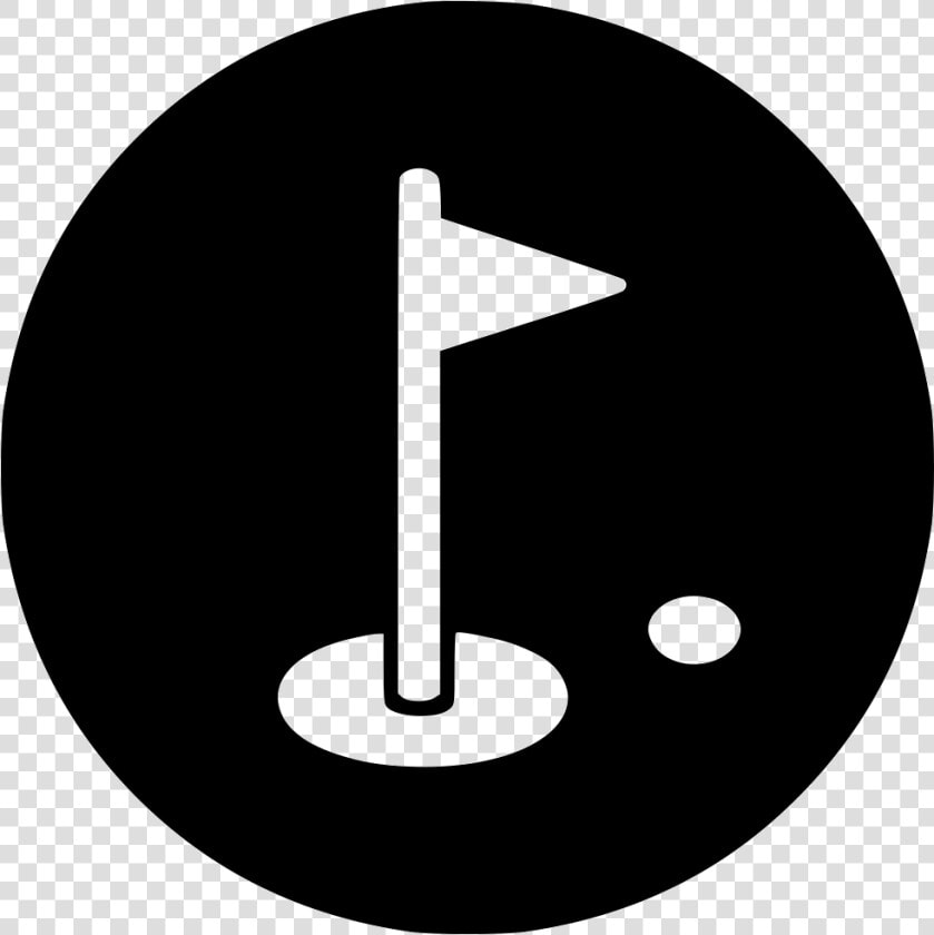 Golf Hole Flag Aim  HD Png DownloadTransparent PNG