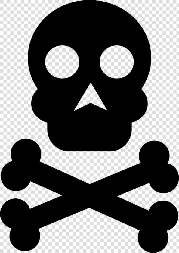 Skull And Bones Symbol   Risk Of Death Png  Transparent PngTransparent PNG
