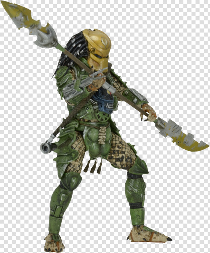 Predator Broken Tusk Predator 7” Action Figure Series   Figura Neca Predato Serie 18  HD Png DownloadTransparent PNG