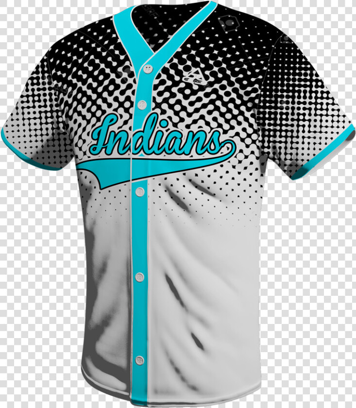 Sublimated Button Down Baseball Jersey  HD Png DownloadTransparent PNG