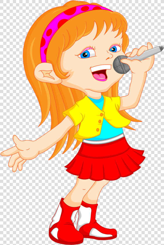 Transparent Singing Clip Art   Girl Singing Clipart  HD Png DownloadTransparent PNG