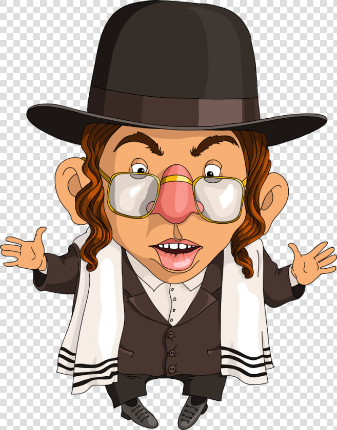 Jewish People Judaism Cartoon Illustration   Jew Illustration  HD Png DownloadTransparent PNG