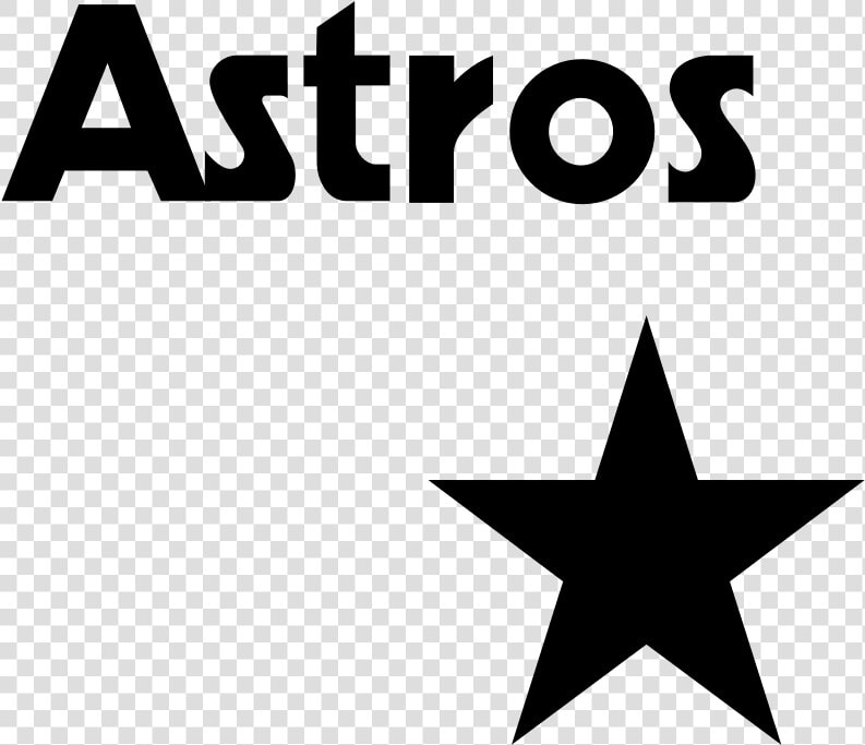 Houston Astros Logo Black   Houston Astros Logo Vector  HD Png DownloadTransparent PNG