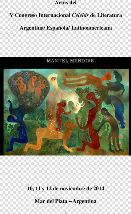 Se Alimenta Mi Espiritu By Manuel Mendive  HD Png DownloadTransparent PNG