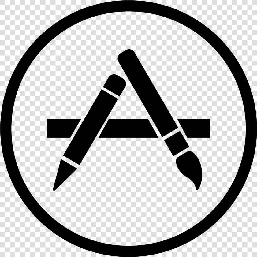 Apple App Store Icon Free Png And Svg Download   App Store Icon Transparent  Png DownloadTransparent PNG