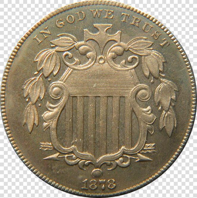 Shield Nickel Obverse By Howard Spindel   Value Me As You Please Coin  HD Png DownloadTransparent PNG