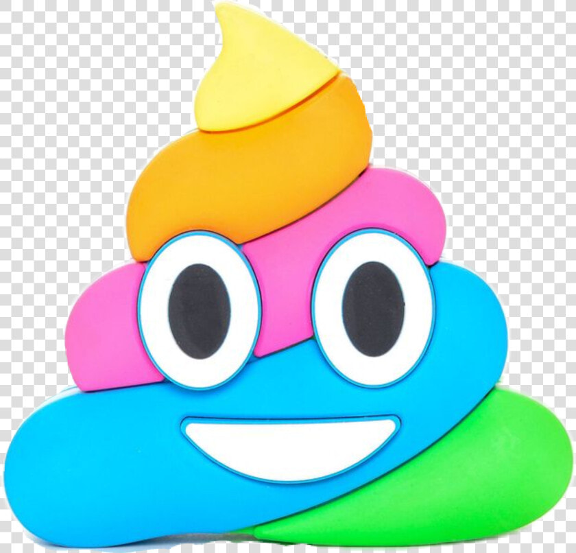 Pile Of Poo Emoji Feces Rainbow Smile   Rainbow Poop Emoji Png  Transparent PngTransparent PNG