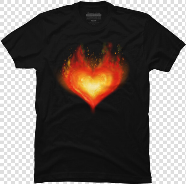 Transparent Flaming Heart Png   Active Shirt  Png DownloadTransparent PNG