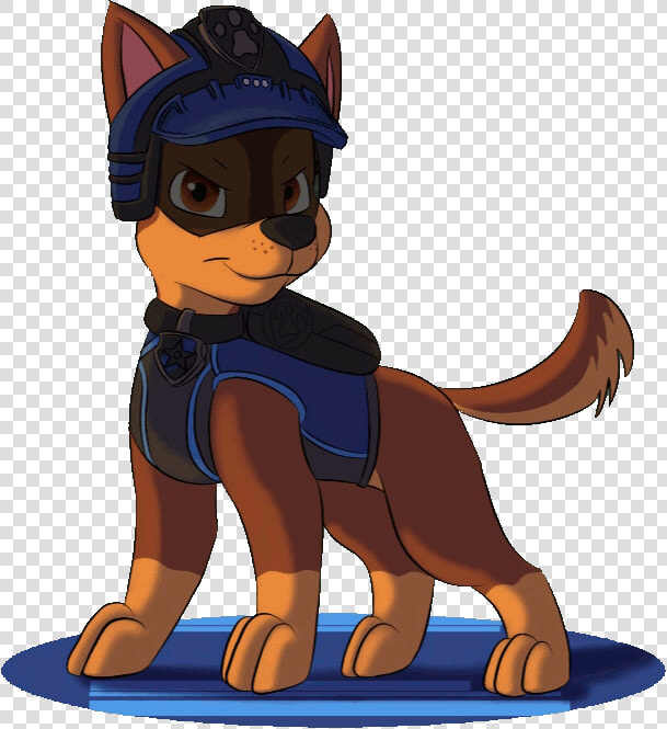 Paw Patrol Chase Fanart Clipart   Png Download   Paw Patrol Gif Chase  Transparent PngTransparent PNG