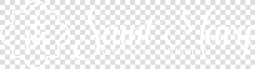 Saint Mary Catholic Church   Calligraphy  HD Png DownloadTransparent PNG