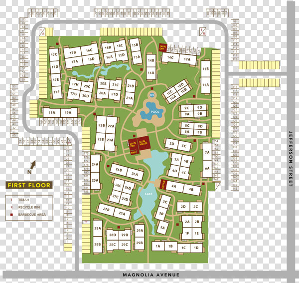 Garden Apartment Site Plan  HD Png DownloadTransparent PNG