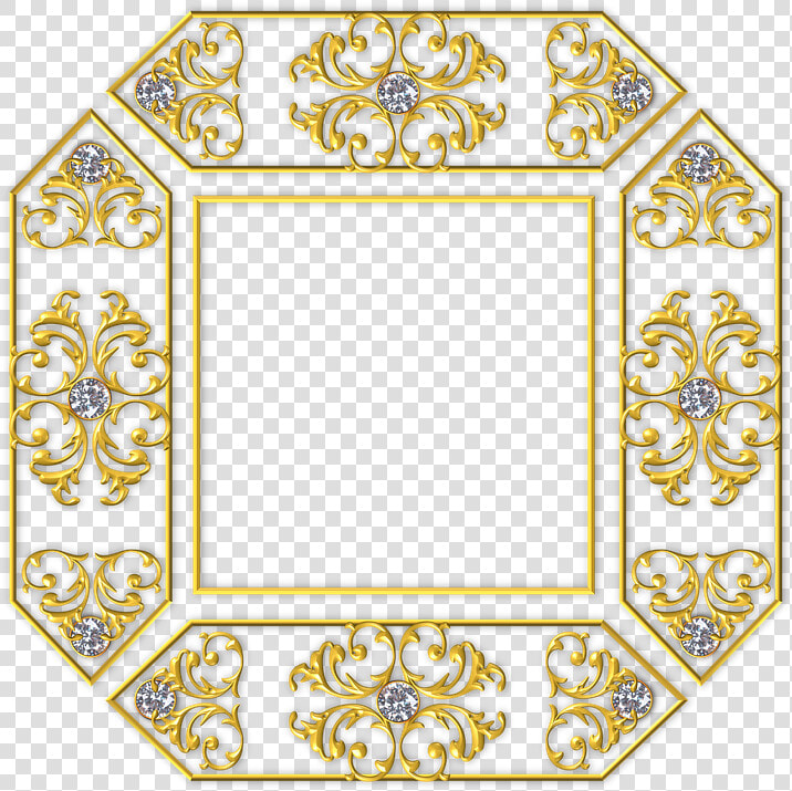 Gold  Square  Frame  Golden  Yellow  Metal  Metallic   Portable Network Graphics  HD Png DownloadTransparent PNG