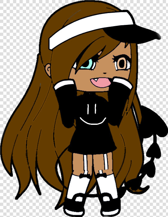 Bad Af 😅   Bad Gacha Life Girl  HD Png DownloadTransparent PNG