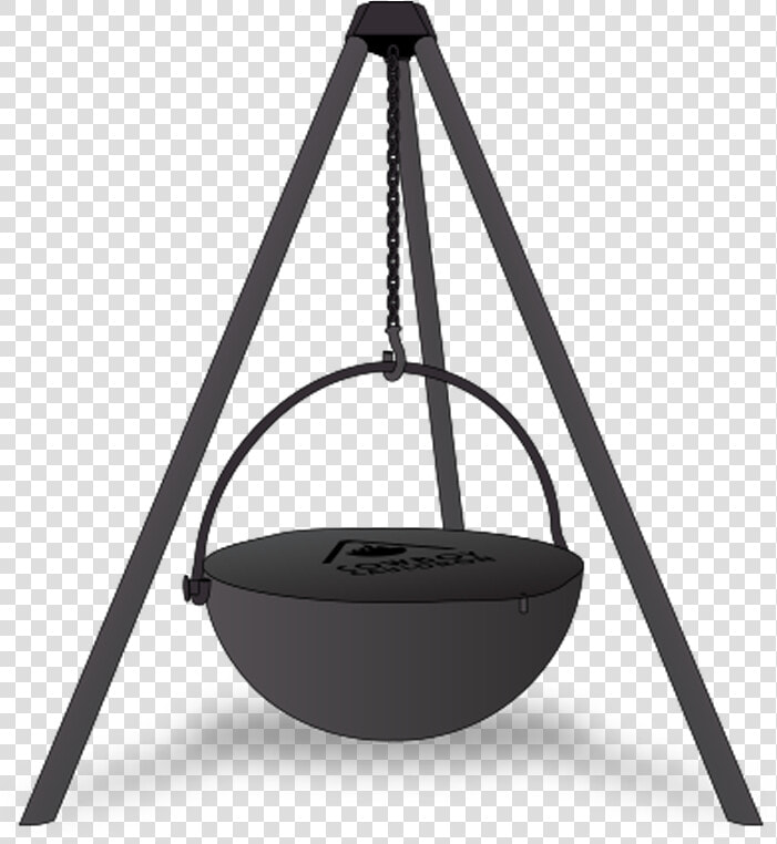 Cowboy Cauldron Tripod Hanging Fire Pit   Hanging Fire Pit  HD Png DownloadTransparent PNG