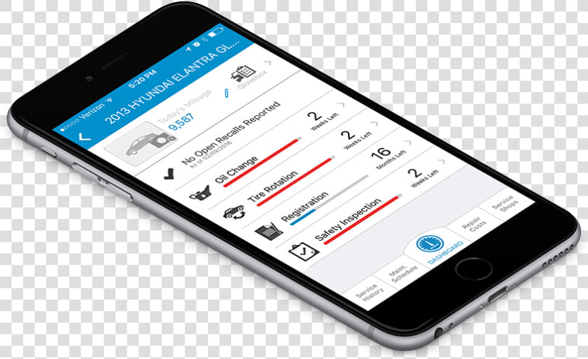 Photo Of Vehicle History Report On Iphone   Dash Pro Translator  HD Png DownloadTransparent PNG