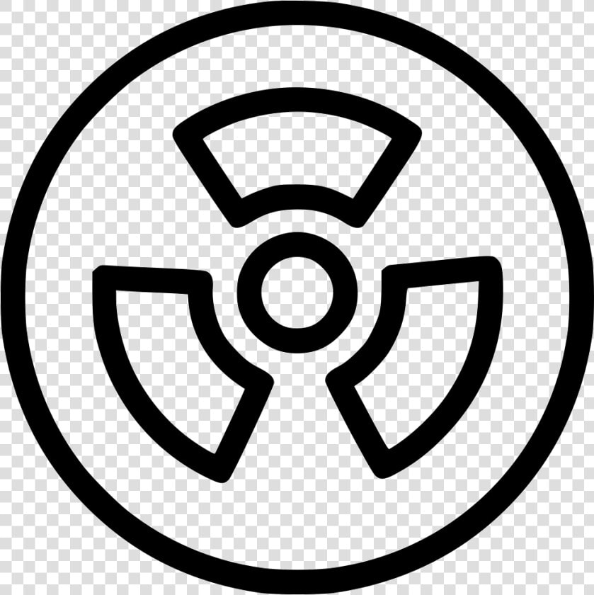 Radioactive   Simple Radiation Symbol Png  Transparent PngTransparent PNG
