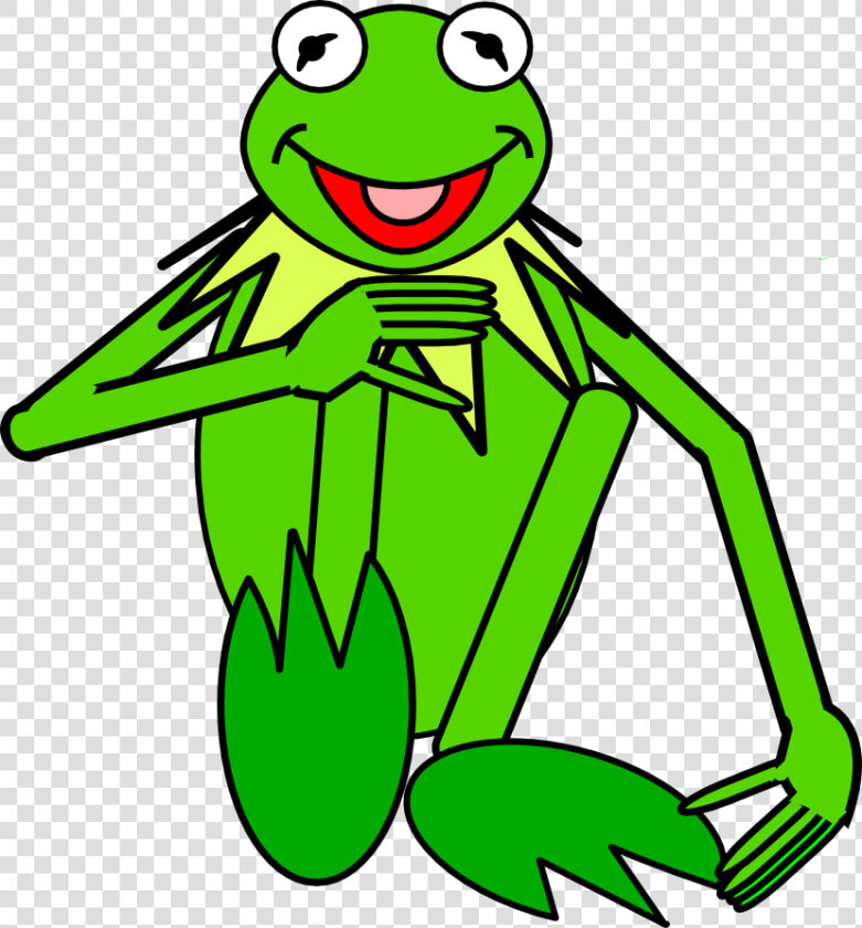 Kermit The Frog Toad True Frog The Muppets   Cartoon  HD Png DownloadTransparent PNG