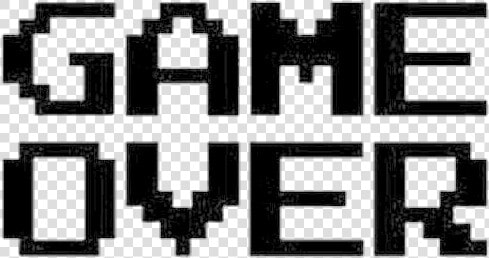 Game Over Png   Game Over Transparent Text  Png DownloadTransparent PNG