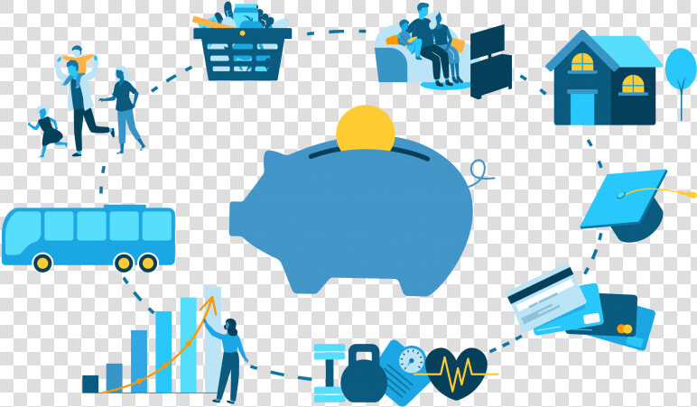 How To Save Money On All Your Monthly Expenses And   Saving Money Collage  HD Png DownloadTransparent PNG