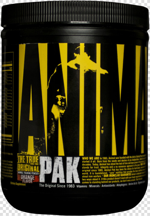 Animal Pak En Polvo   Multivitamin For Men Bodybuilding  HD Png DownloadTransparent PNG