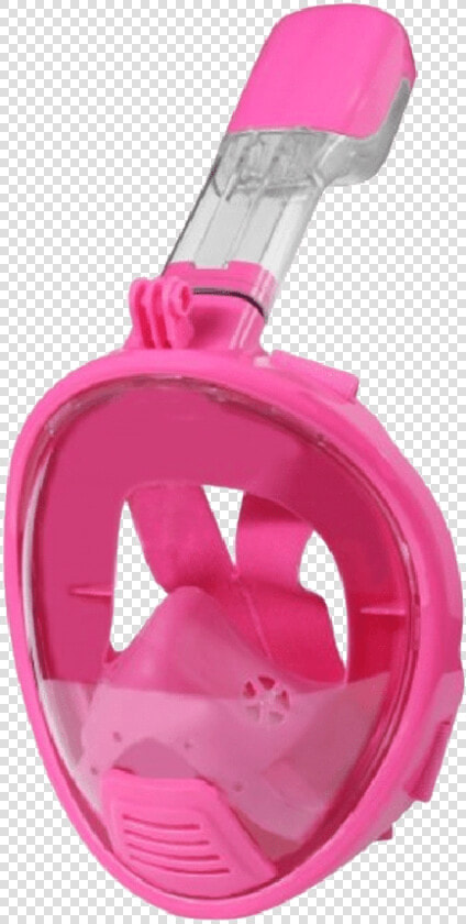 Transparent Diving Mask Clipart   Full Face Snorkel Mask Pink  HD Png DownloadTransparent PNG