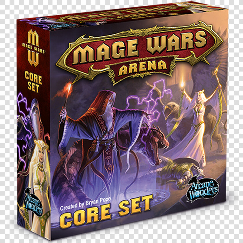 Mage Wars Arena Core Set Box   Mage Wars Arena Core Set  HD Png DownloadTransparent PNG